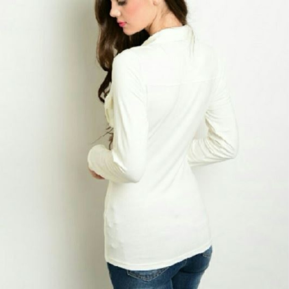 S-Line Plunge Neckline Top - Picture 5 of 6
